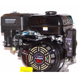 Двигатель LIFAN 177FD-R 4-такт., 9л.с.(эл.стартер + автомат. сцепление, пониж. редуктор)